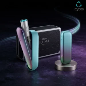 IQOS ILUMA i REMIX 美人魚限量版旗艦主機（深色光影精品展示主圖）